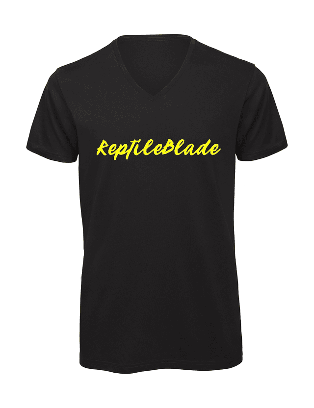 T-shirt homme col v &quot;ReptileBlade&quot;